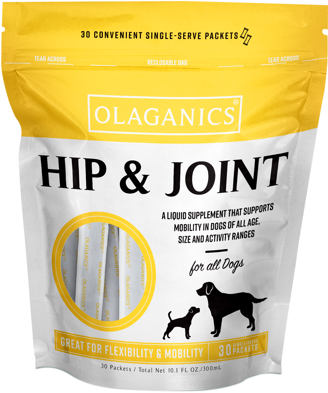 Hip & Joint Large Dog Liquid Supplement FabWa Products
